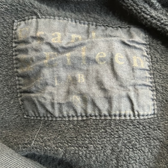 Frank and Eileen Tee Lab Pullover Hoodie Sweatshirt Navy Blue Drawstring Sz XS - Picture 9 of 14